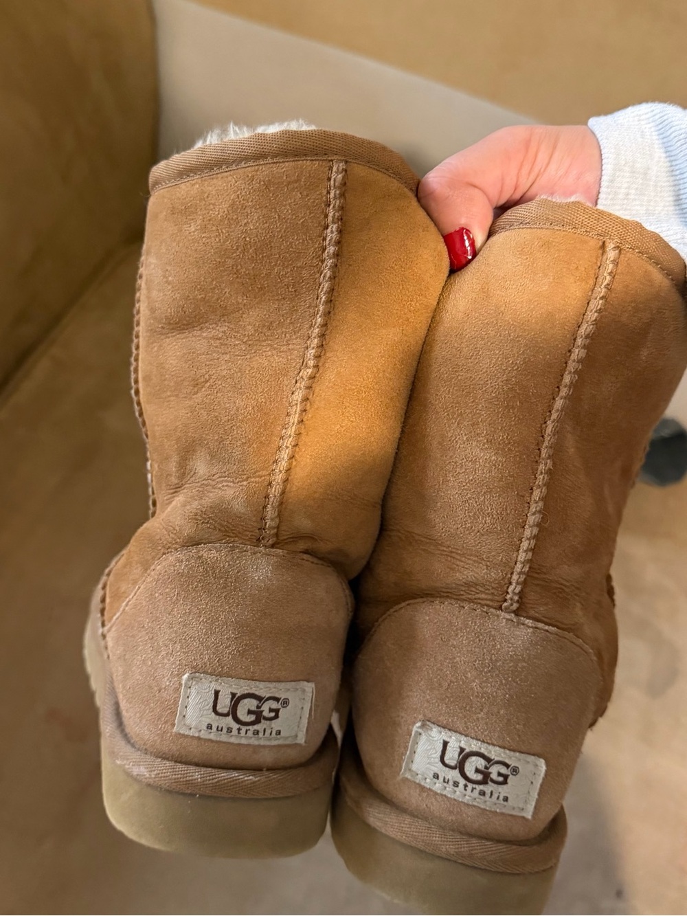 UGG chestnut boots